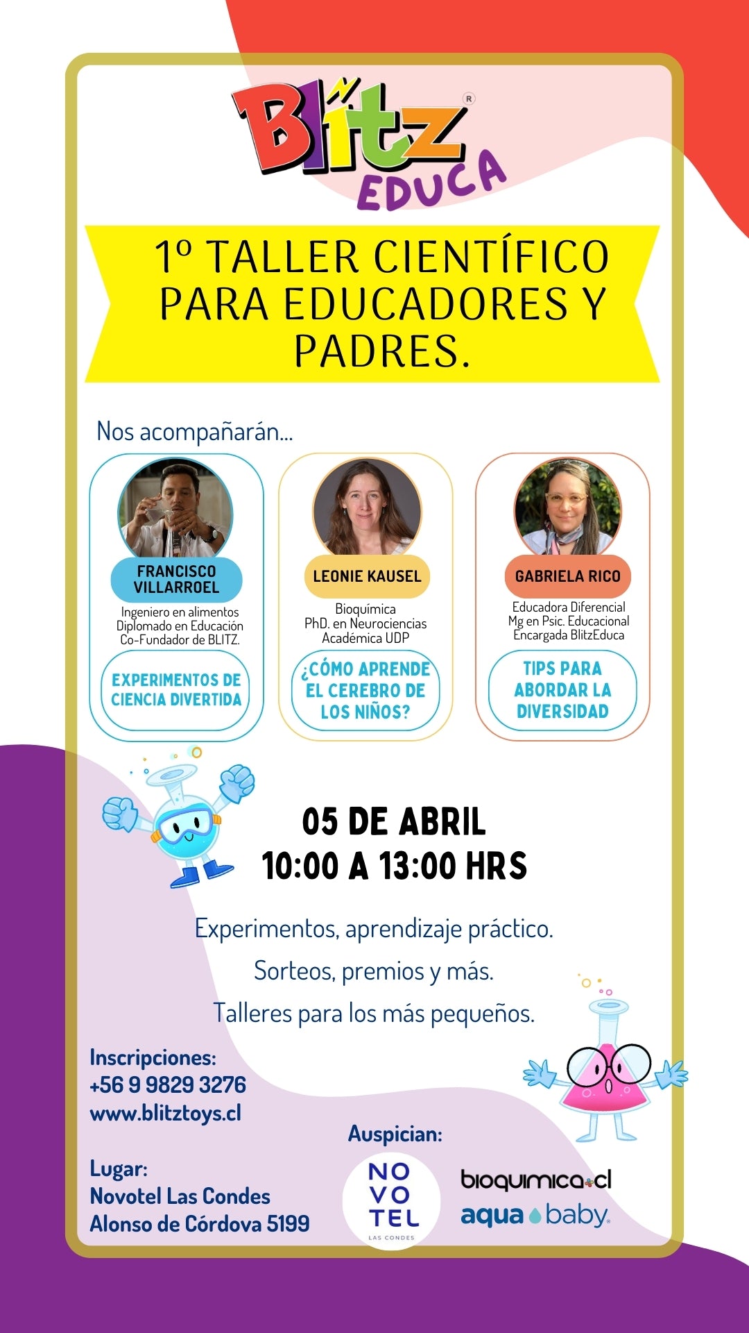 Taller Científico para Educadores y Padres